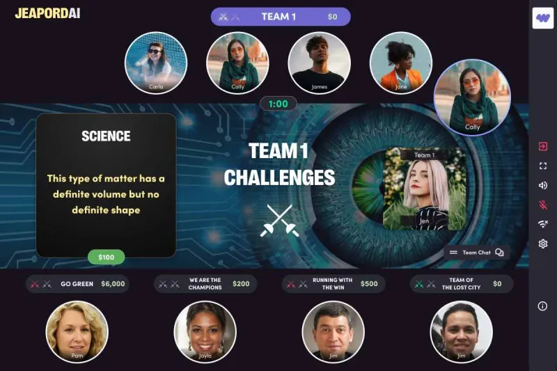 Challenge the System. — JeopardAI feature