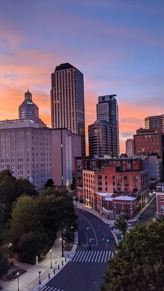 Downtown in Hartford