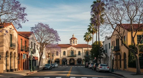Westwood Village in Los Angeles