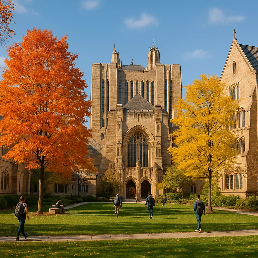 Yale University in New Haven