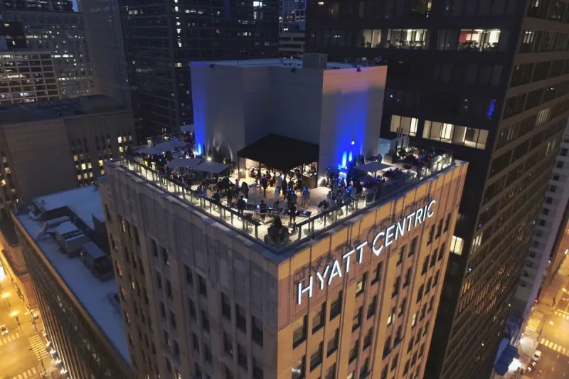 Aire Rooftop Bar Chicago