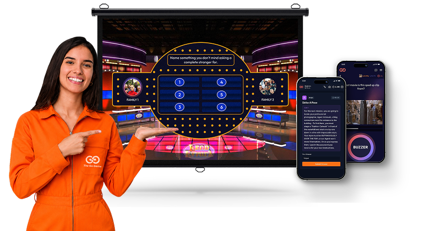Weve platform showing live virtual team building experience