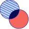 two colored circles