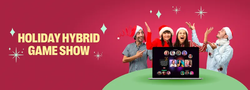 Holiday Hybrid Game Show — Holiday team building experience