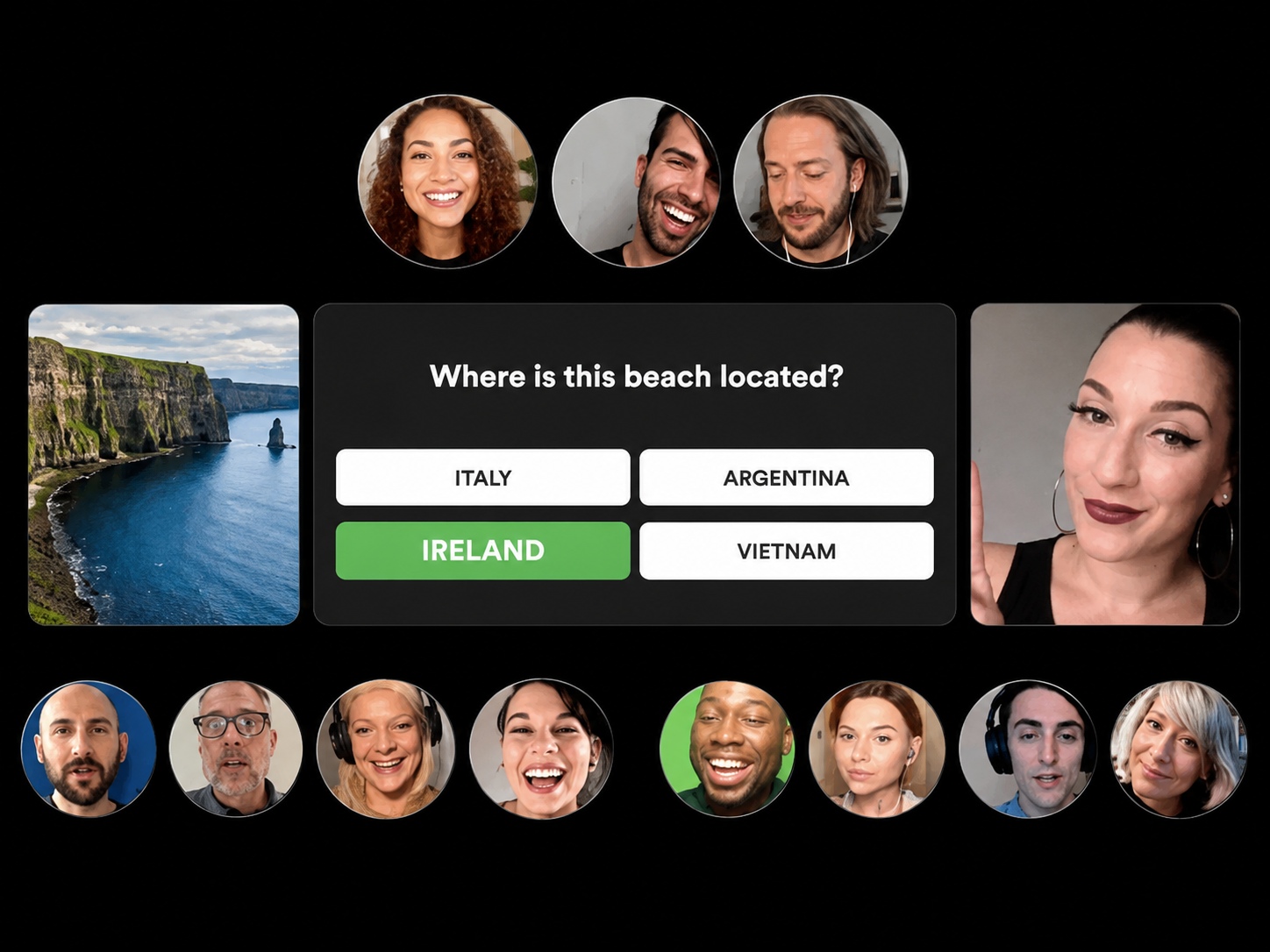 Customize It. — Virtual Game Show feature