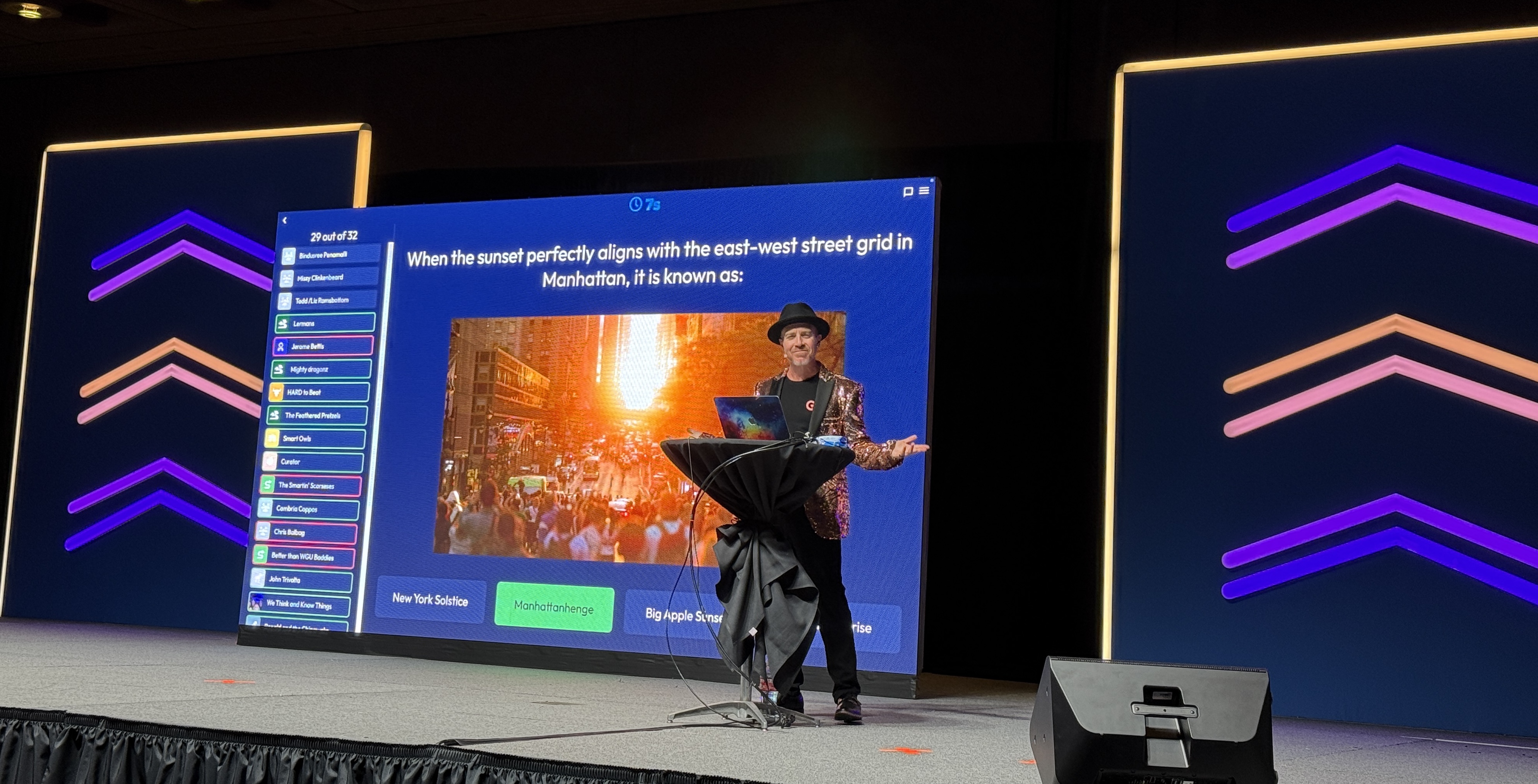 Our Tech Makes Everything Seamless — Conference Game feature