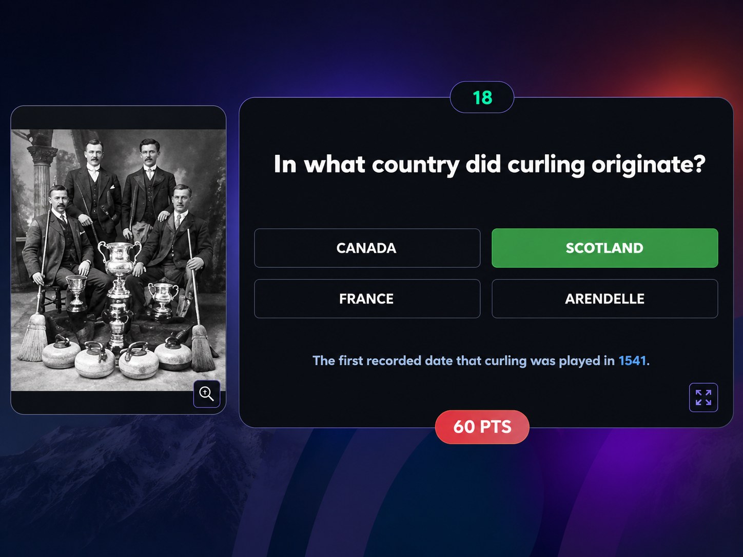 COMPETE IN WINTER OLYMPIC TRIVIA — Winter Olympics feature