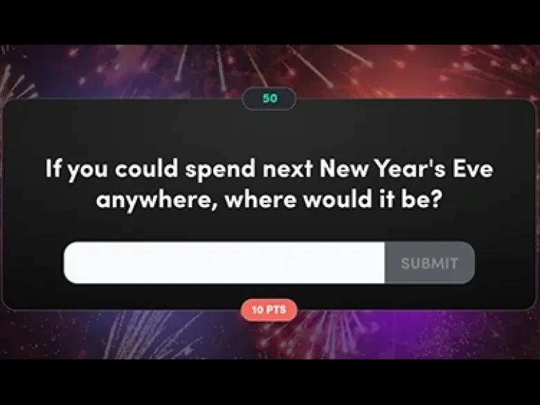 HOW IT WORKS —  New Year's Celebration feature