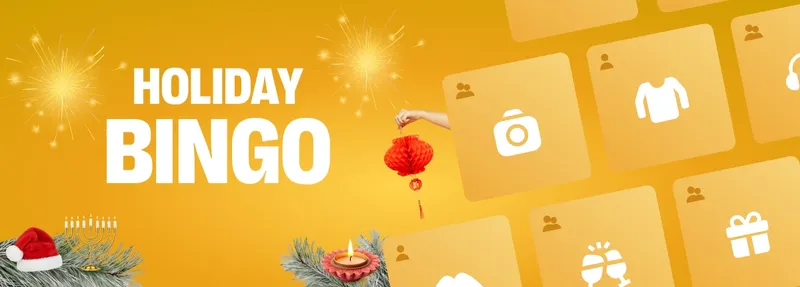 Holiday Networking Bingo — Holiday team building experience
