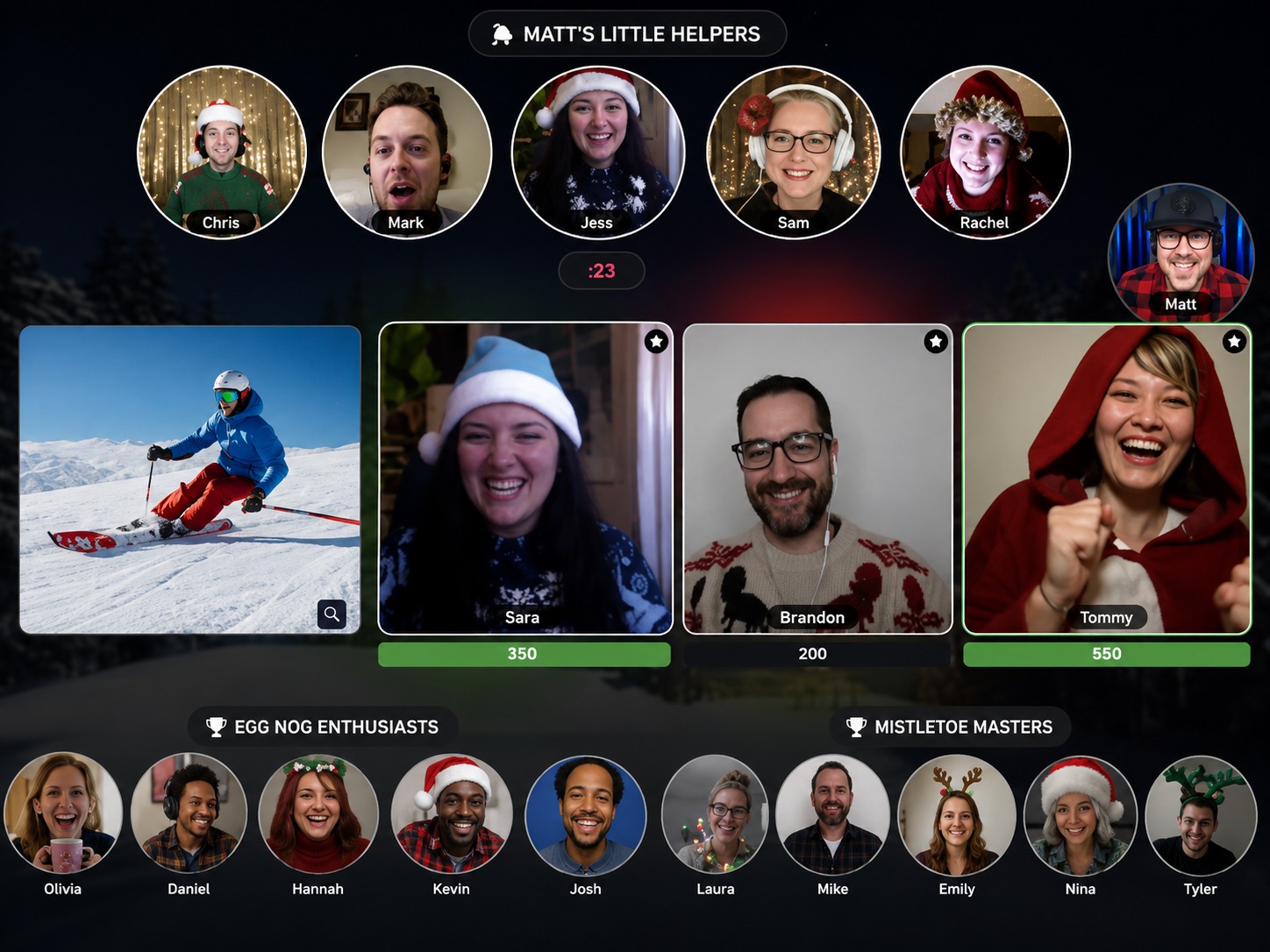 HOW IT WORKS — Winter Wonderland feature