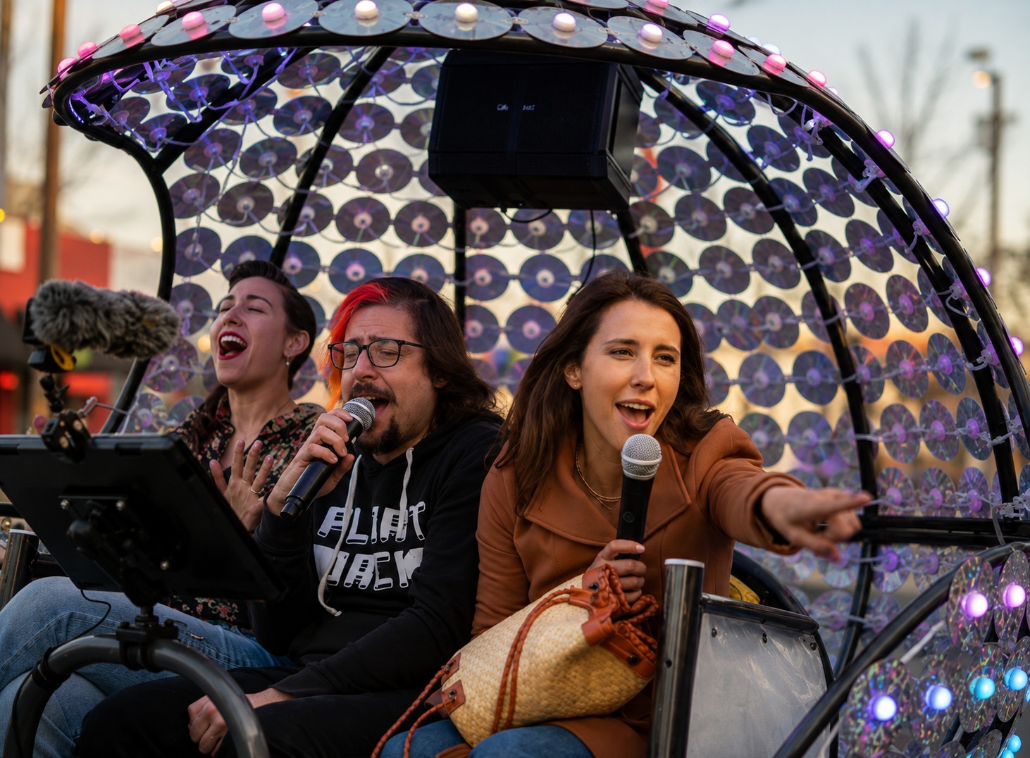 Karaoke Rickshaw — Custom Event feature