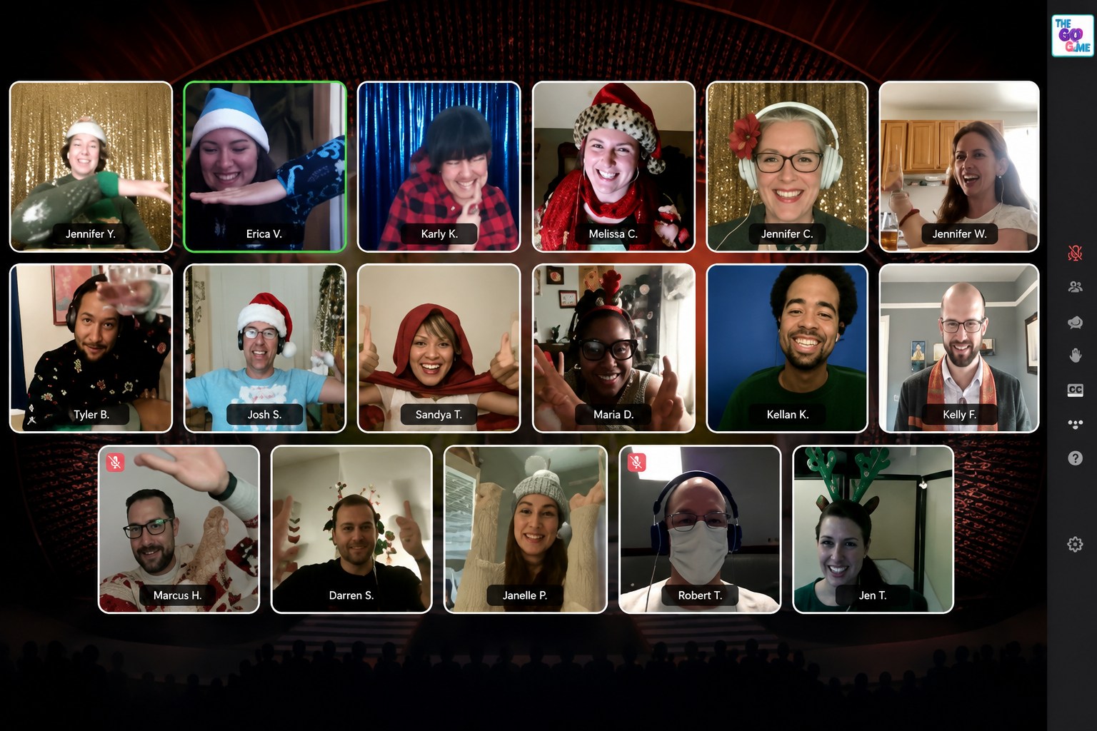 VIRTUAL HAPPY HOUR — Winter Wonderland feature