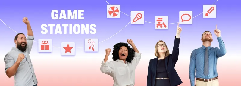 Game Stations — Holiday team building experience