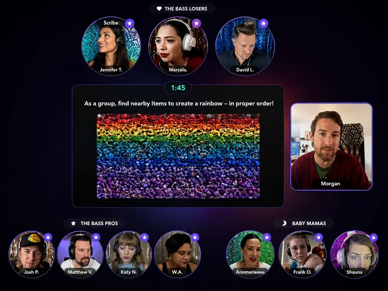 Move Around in a Virtual Space — Hunt and Gather feature