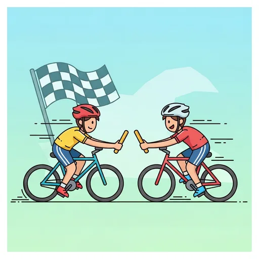 Bike Relay Race icon